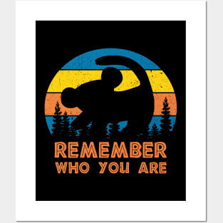 Remember Who You Are Retro Posters and Art